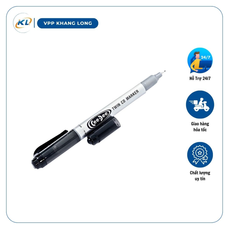 Hộp bút lông dầu Thiên Long PM-04