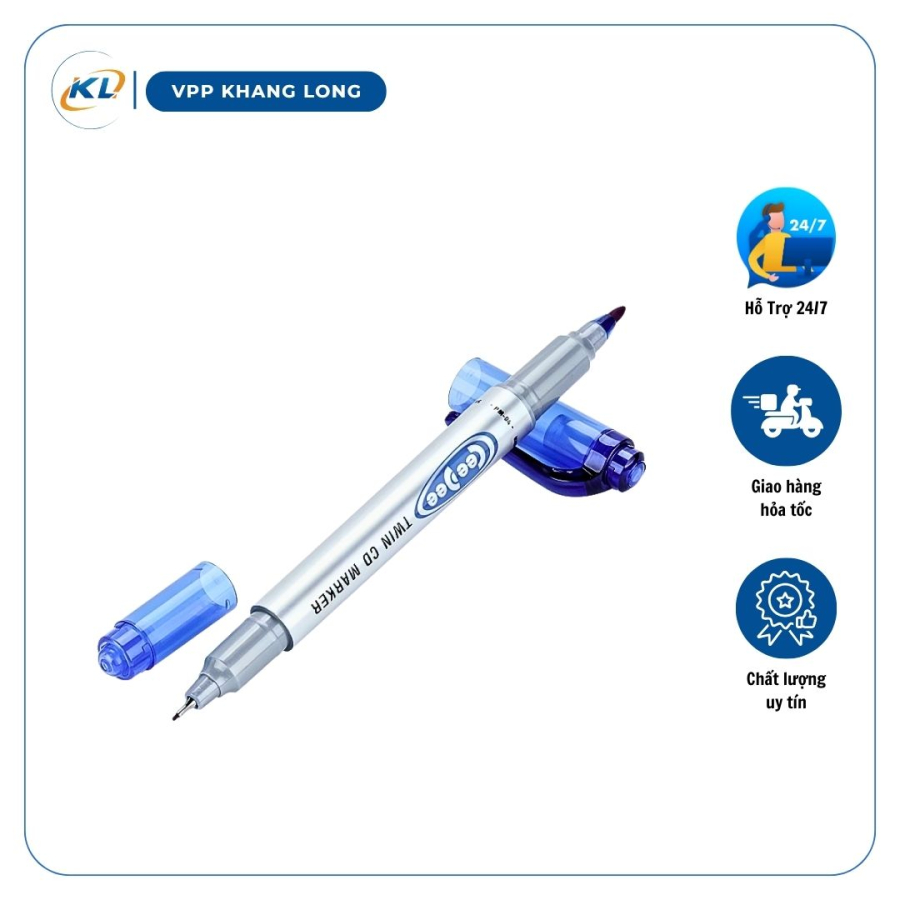 Hộp bút lông dầu Thiên Long PM-04