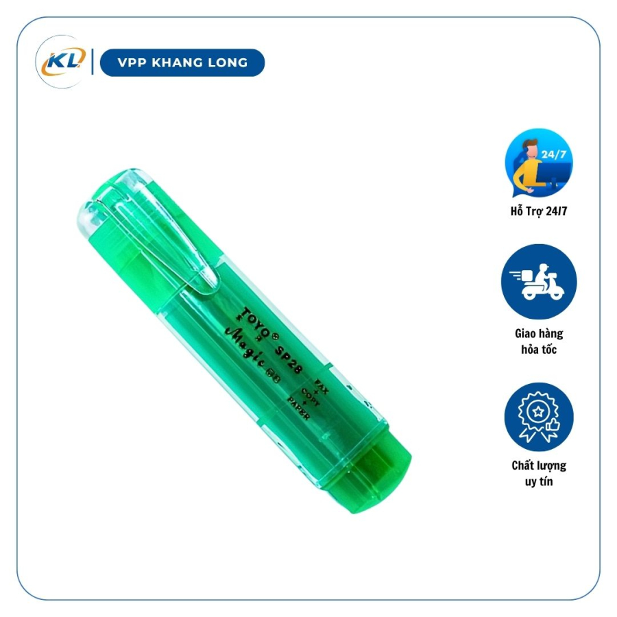 Hộp bút dạ quang Toyo