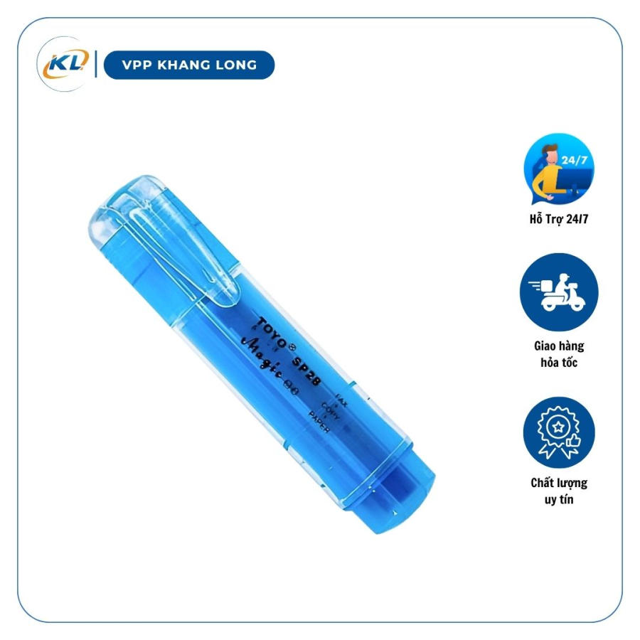 Hộp bút dạ quang Toyo